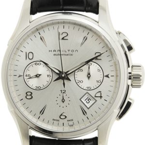 Hamilton Herrklocka H32656853 American Classic Jazzmaster Vit/Läder