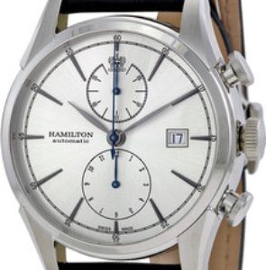 Hamilton Herrklocka H32856705 Svart/Läder Ø53 mm