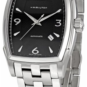 Hamilton Herrklocka H36415135 American Classic Jazzmaster Svart/Stål