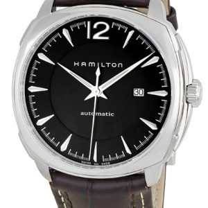 Hamilton Herrklocka H36515535 Svart/Läder Ø43 mm