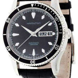 Hamilton Herrklocka H37565731 Svart/Läder Ø42 mm