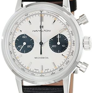 Hamilton Herrklocka H38429710 American Classic Intra-Matic Vit/Läder