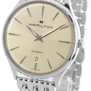 Hamilton Herrklocka H38525111 Jazzmaster Beige/Stål Ø40 mm