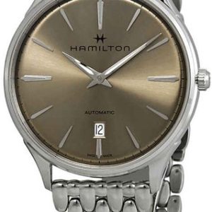 Hamilton Herrklocka H38525121 Jazzmaster Brun/Stål Ø40 mm