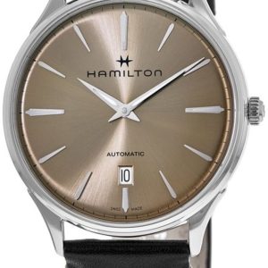 Hamilton Herrklocka H38525721 Jazzmaster Brun/Läder Ø40 mm