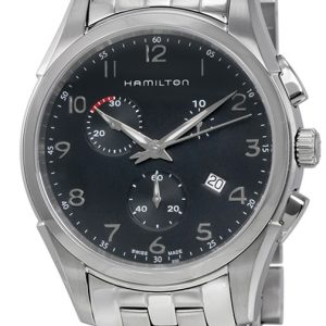 Hamilton Herrklocka H38612133 American Classic Jazzmaster Svart/Stål