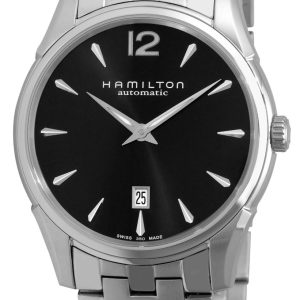 Hamilton Herrklocka H38615135 American Classic Jazzmaster Svart/Stål