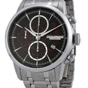 Hamilton Herrklocka H40656131 American Classic Timeless Svart/Stål