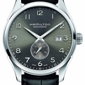 Hamilton Herrklocka H42515785 Grå/Läder Ø40 mm