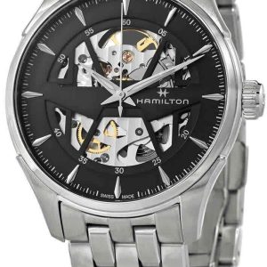 Hamilton Herrklocka H42535180 Jazzmaster Svart/Stål Ø40 mm