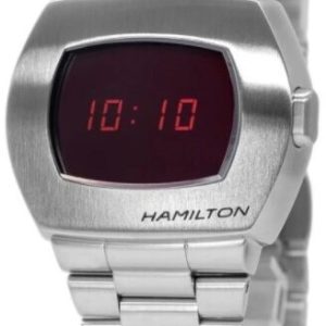 Hamilton Herrklocka H52414130 American Classic Psr Digital LCD/Stål