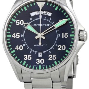 Hamilton Herrklocka H64615145 Blå/Stål Ø42 mm