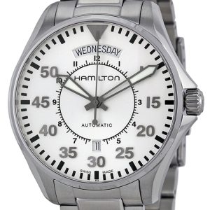 Hamilton Herrklocka H64615155 Khaki Silverfärgad/Stål Ø42 mm