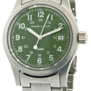 Hamilton Herrklocka H68411163 Khaki Grön/Stål Ø37 mm