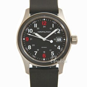 Hamilton Herrklocka H68421333 Svart/Gummi Ø38 mm