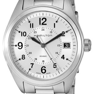 Hamilton Herrklocka H68551153 Khaki Silverfärgad/Stål Ø40 mm