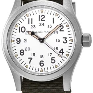 Hamilton Herrklocka H69439411 Vit/Läder Ø38 mm