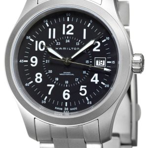 Hamilton Herrklocka H69519133 Khaki Field Svart/Stål Ø40 mm