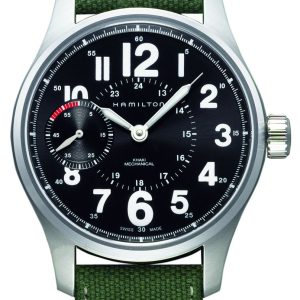 Hamilton Herrklocka H69619333 Field Svart/Textil Ø44 mm