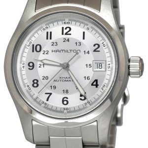 Hamilton Herrklocka H70455153 Khaki Vit/Stål Ø38 mm