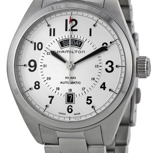 Hamilton Herrklocka H70505153 Khaki Silverfärgad/Stål Ø42 mm