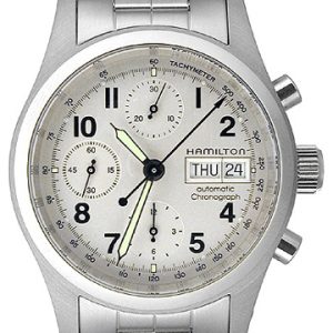 Hamilton Herrklocka H71516157 Khaki Silverfärgad/Stål Ø42 mm