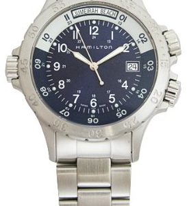 Hamilton Herrklocka H74541143 Khaki Blå/Stål Ø40 mm