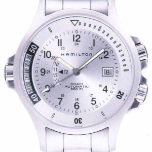 Hamilton Herrklocka H77625153 Khaki Silverfärgad/Stål Ø42 mm