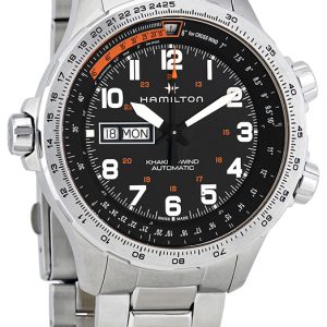 Hamilton Herrklocka H77755133 Svart/Stål Ø45 mm