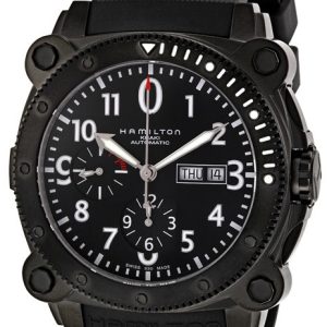 Hamilton Herrklocka H78686333 Khaki Belowzero Svart/Gummi Ø46 mm