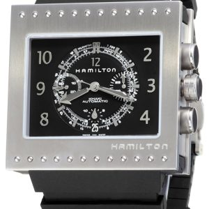 Hamilton Herrklocka H79616333 Khaki Code Breaker Svart/Gummi