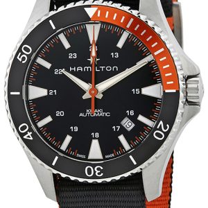 Hamilton Herrklocka H82305931 Svart/Textil Ø40 mm