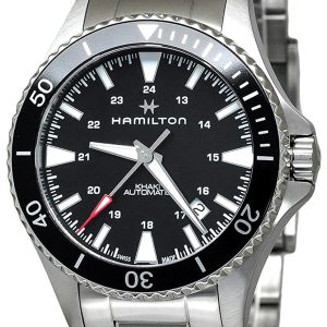 Hamilton Herrklocka H82335131 Svart/Stål Ø40 mm