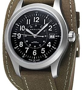 Hamilton Khaki Field Herrklocka H69519333 Svart/Textil Ø40 mm