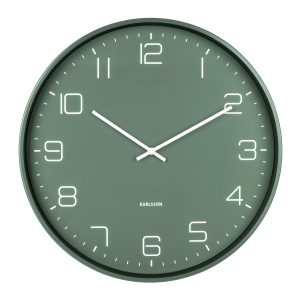 Karlsson Lofty Väggklocka KA5751GR - Unisex - 40 cm - Quartz