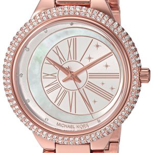 Michael Kors 99999 Damklocka MK6551 Vit/Roséguldstonat stål Ø40 mm