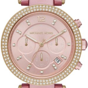 Michael Kors 99999 Damklocka MK6806 Rosa/Aluminium Ø39 mm