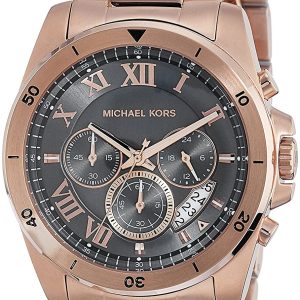 Michael Kors 99999 Herrklocka MK8563 Svart/Roséguldstonat stål Ø44