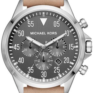 Michael Kors 99999 Herrklocka MK8616 Grå/Läder Ø45 mm