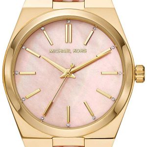 Michael Kors Channing Damklocka MK6650 Rosa/Resinplast Ø36 mm