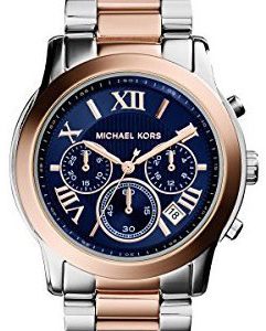 Michael Kors Cooper Damklocka MK6156 Blå/Roséguldstonat stål Ø38