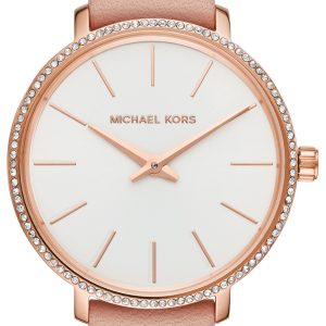 Michael Kors Damklocka MK2803 Pyper Vit/Läder Ø32 mm