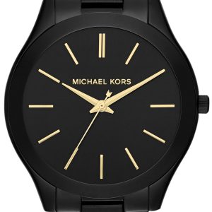 Michael Kors Damklocka MK3221 Slim Runway Svart/Stål Ø42 mm