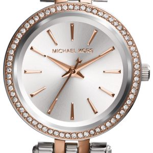 Michael Kors Damklocka MK3298 Darci Silverfärgad/Roséguldstonat