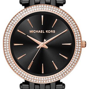 Michael Kors Damklocka MK3407 Darci Svart/Stål Ø39 mm