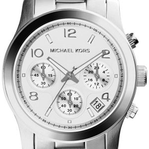 Michael Kors Damklocka MK5076 Runway Silverfärgad/Stål Ø38 mm