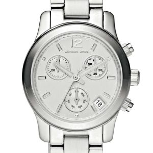 Michael Kors Damklocka MK5428 Runway Silverfärgad/Stål Ø33 mm