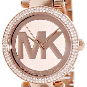 Michael Kors Damklocka MK5865 Parker Guldtonad/Roséguldstonat stål