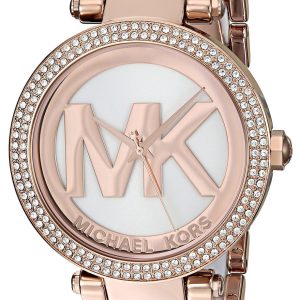 Michael Kors Damklocka MK6365 Silverfärgad/Roséguldstonat stål