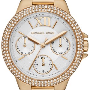 Michael Kors Damklocka MK6844 Camille Vit/Guldtonat stål Ø33 mm